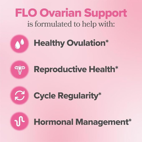 Elfleaf Flo Female Hormone Balance 90 Cápsulas, Suplemento De Inositol Con Ácido Fólico,dim, Inositol Y D-thioinositol 2pcs