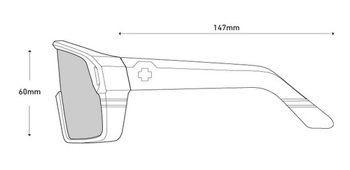 Imagen 3 de 3 de Lentes De Sol Spy Optic Monolith Polarizado