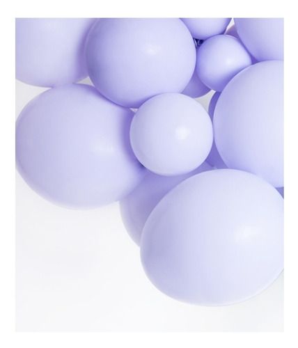 Globo Latex Lila  Pastel Pack X 50 Globos 