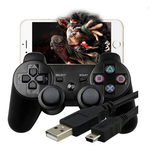 Cable Usb A Mini Usb 3 Metros Carga Y Datos Psp Ps3 Compatib