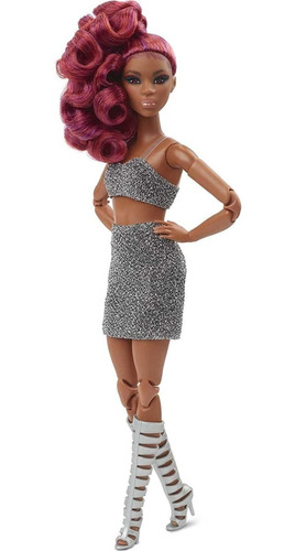 Muñeca Barbie Looks Curvy Morena 