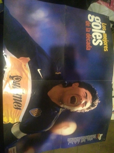 Reviposter El Gráfico Maradona, Francescoli Y Bochini (Usado)