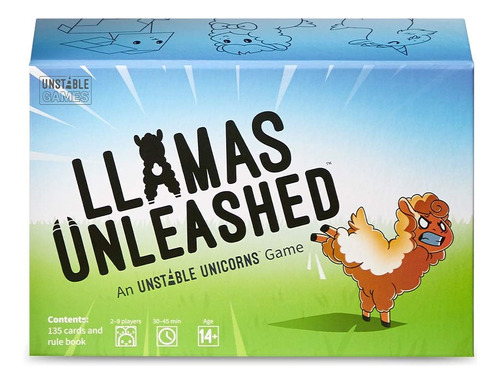 Juego De Mesa Llamas Unleashed /cartas