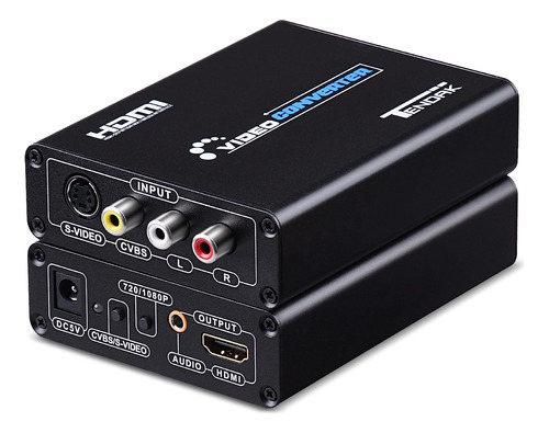 Tendak Mini Av 3rca Conversor De Audio Cvbs A Hdmi Para Pal/