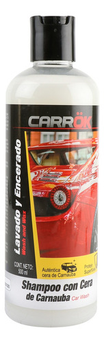 Shampoo Carrök Con Cera De Carnauba 500 Ml