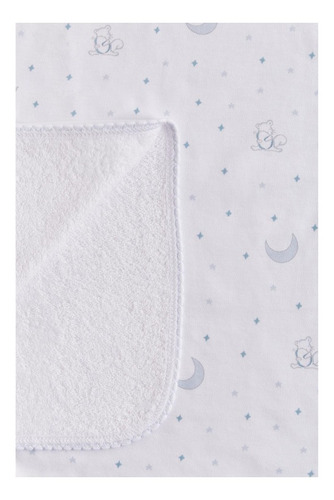 Imagen 4 de 4 de Pañales De Tela Celeste (2 Unidades) Babycottons