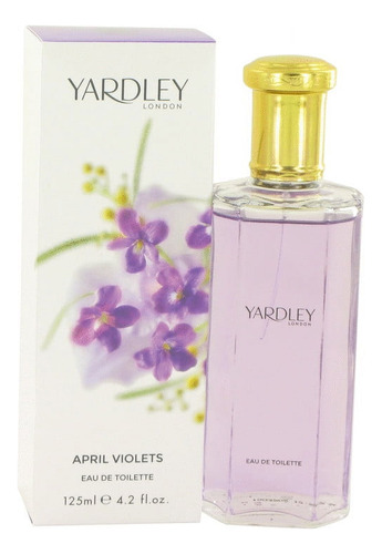 Edt 4.2 Onzas  April Violets Por Yardley London Para Mujer