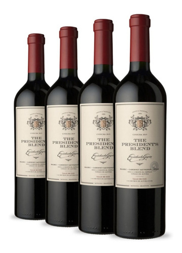 Vino The President´s Blend Caja X 4 X 750ml. --