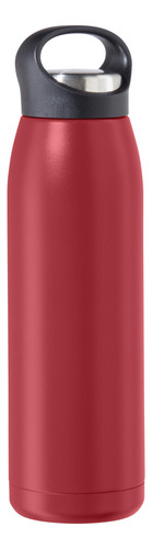 Botella De Agua Aislada De Acero Inoxidable 680 Ml Rojo