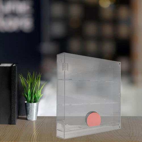 Organizador De Exhibición De Disco De 3 Nivel 28.5x27x5.5cm