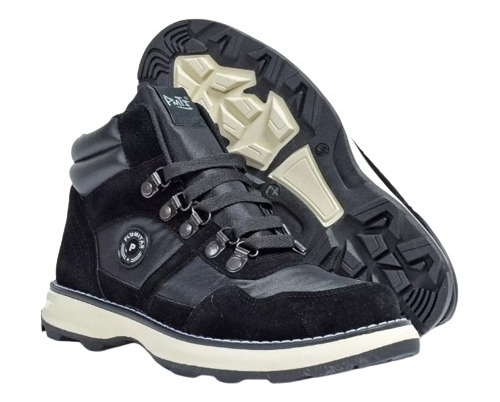 Bota Borcego Trekking Impermeable Nieve Suela Goma Ng