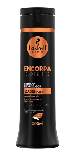 Haskell Encorpa Cabelo Shampoo 300ml 