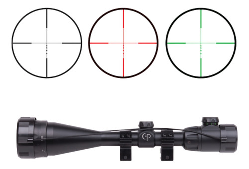 Mira Center Point 6-20 X 50mm Para Rifle Telescopica Xchws P