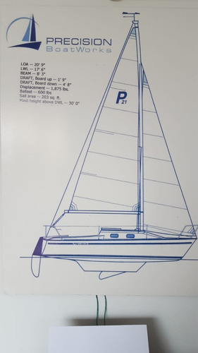 Imagen 5 de 7 de Velero Crucero Precision 21