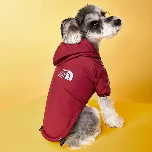Abrigo Ropa Para Mascotas Perro Gato Polar Impermeable Negro