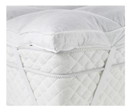 Pillow Top Colchão Daune 15% Plumas 85% Penas De Ganso King