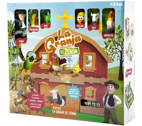 Imagen 5 de 6 de Playset La Granja De Zenon Con Canciones Sonidos Y 6 Muñecos