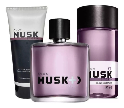 Avon Musk Storm Set De Fragancia Hombre Fougére Maderosa