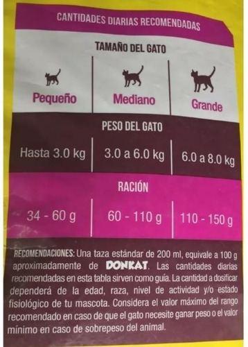 Don Kat Adulto 7kg + Donkat Gatito 7 K - kg a $7429