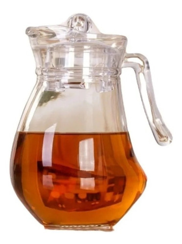Imagen 5 de 7 de Jarra Vidrio Templado C/ Tapa Luminarc Agua/jugo 1.3l