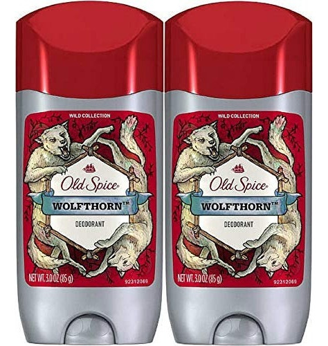 Desodorante Old Spice Wild Collection, Wolfthorn, 3 On