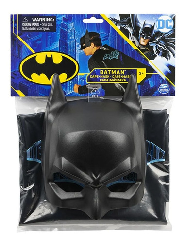 Batman Set Capa Y Mascara Pr