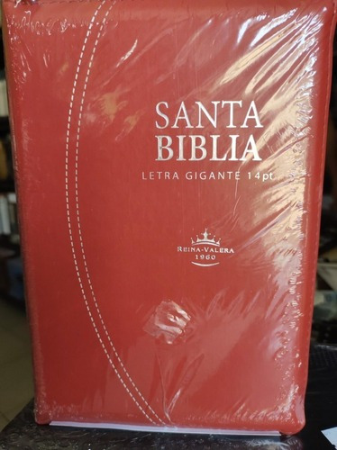 Biblia Rv1960 Manual Letra Gigante Cierre Vino 14pt Índice