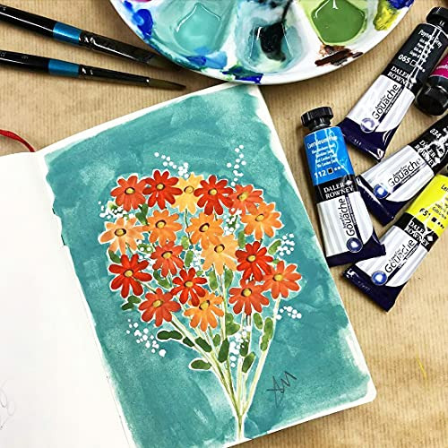 Set De Pintura Gouache Aquafine Daler Rowney De 12 Colo...