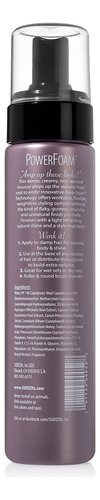 Mousse Sin Aerosol Styling Souffle Sudzzfx Powerfoam, 50 Ml