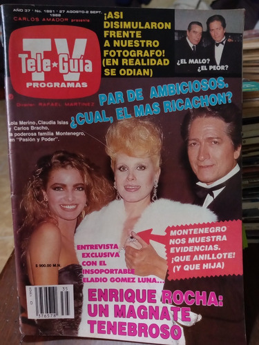 Tatiana, Arianna, Franco, Adriana Roel En Revista Tele-guia