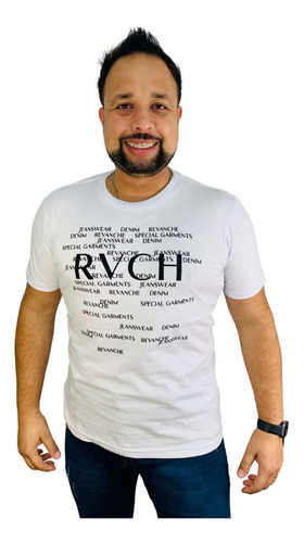 Camiseta Estampada Denin Rvch Revanche 