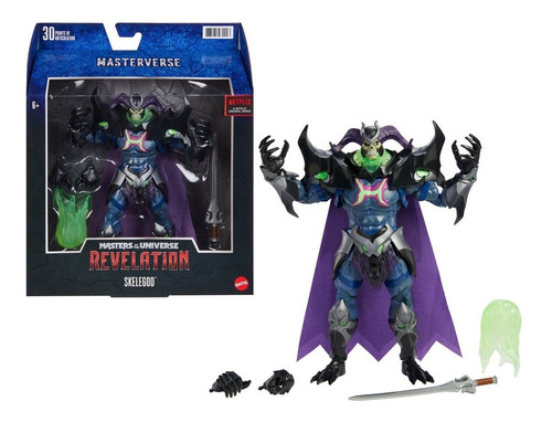 Motu Masters Of The Universe Revelation Skelegod Mattel