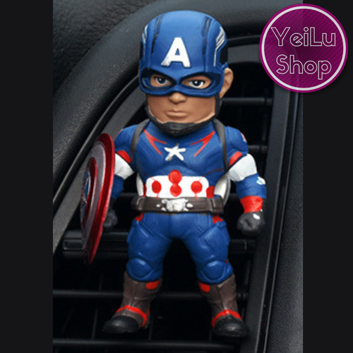 Figuras Avengers De Marvel Para El Auto - De Colección.