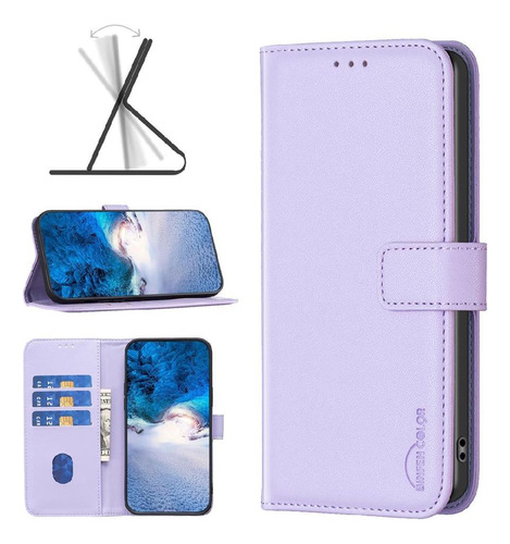 Funda Abatible Para Xiaomi Poco M7 Pro 5g Billetera De De