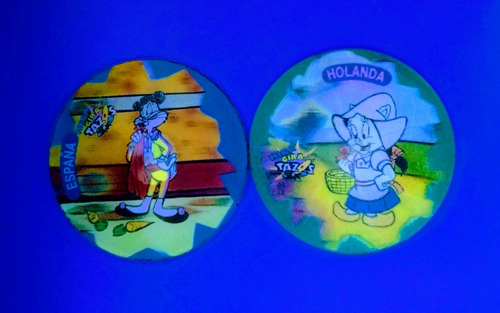 Tazos Looney Tunes - Gira 3d