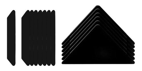 Imagen 1 de 12 de Almohadilla Adhesiva Para Alfombra Triángulo Trapezoidal