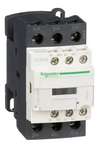 Contactor Schneider Trifásico 32 Amperes 24v 