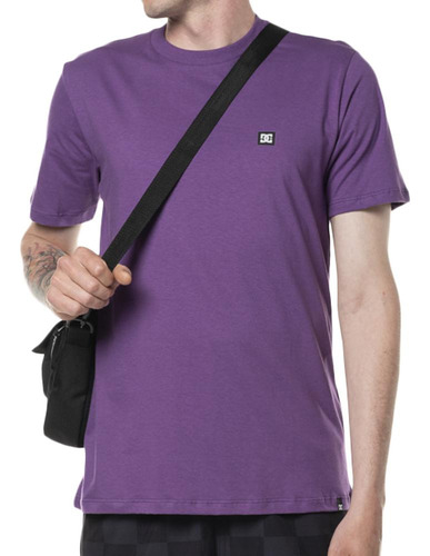 Camiseta Dc Shoes Transfer Color Sm24 Masculina Roxo