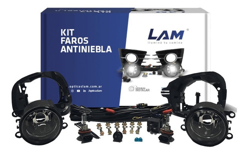 Kit Faros Auxiliares Renault Clio Mio 2013 En Adelante Lam