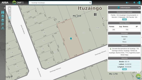 Imagen 2 de 6 de Excepcional Lote Apto Emprend. 753m2 En Venta, Ituzaingó Sur