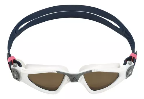 Óculos de Natação Orca Killa Vision Lente Azul - Branco