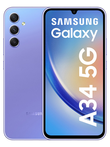 Smartphone Galaxy A34 5g 6gb 128gb Violeta