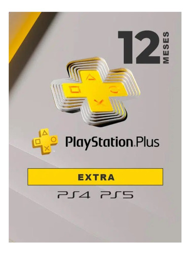 Playstation Plus Extra 5 Meses Para Ps4.