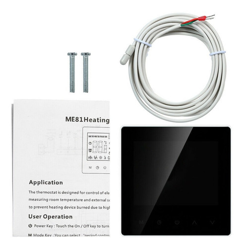 Termostato Wifi Calefacción Eléctrica Lcd Controlador Smart