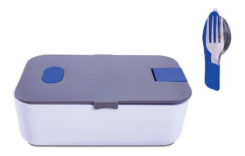 Recipiente Hermético Para Comida Cubiertos Godin Microondas