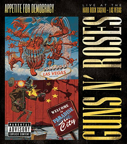 Dvd Guns N' Roses En Vivo, Hard Rock Casino, Las Vegas.
