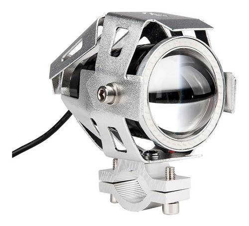 Par Faros Cree Led Moto U7 20w 3000l + Switch Solo Fas Motos