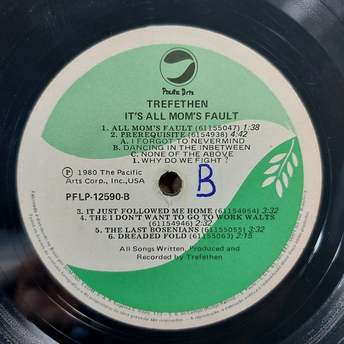 Imagem 6 de 6 de Vinil Lp Trefethen Am I Stupid Or Am I Great?