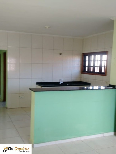 Imagem 4 de 14 de Casa Em Itanhaem , Bairro Cabuçu, Lado Morro ,murado, Geminada, 2 Dormitórios, Banheiro, Sala, Cozinha, Garagem Para 2 Carros - 3086 - 34892445
