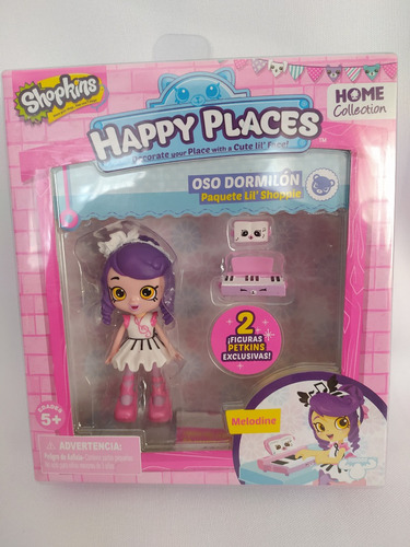 Shopkings Muñeca Oso Drmilon Happy Places Moose (Usado)